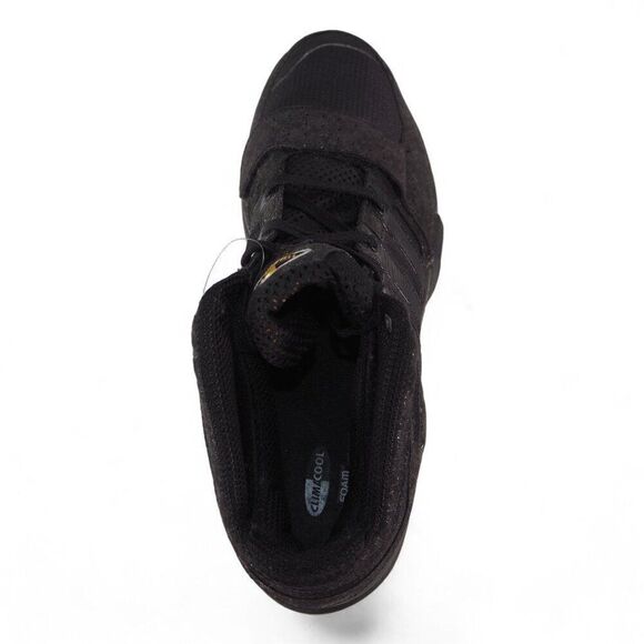 Adidas 2008 ClimaCool Mid Top Basketball Sneakers Triple Black 061208 Men's 12.5 - Picture 9 of 13